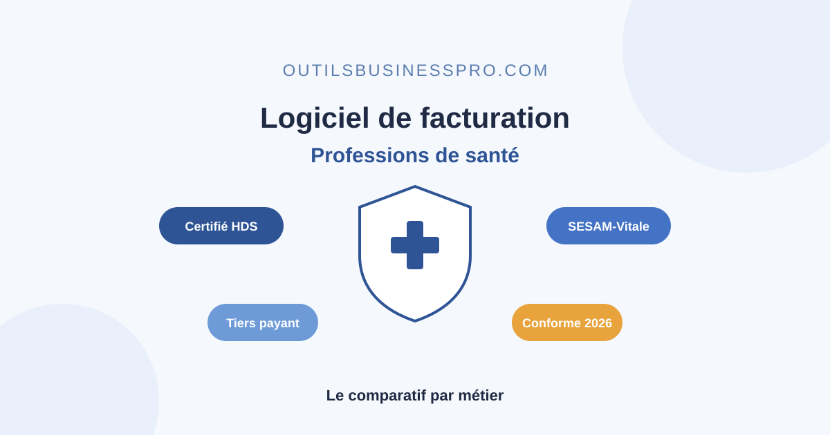 Meilleur logiciel de facturation pour les professions de santé