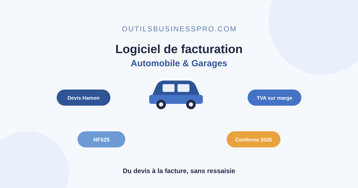 Logiciel de facturation automobile et garages