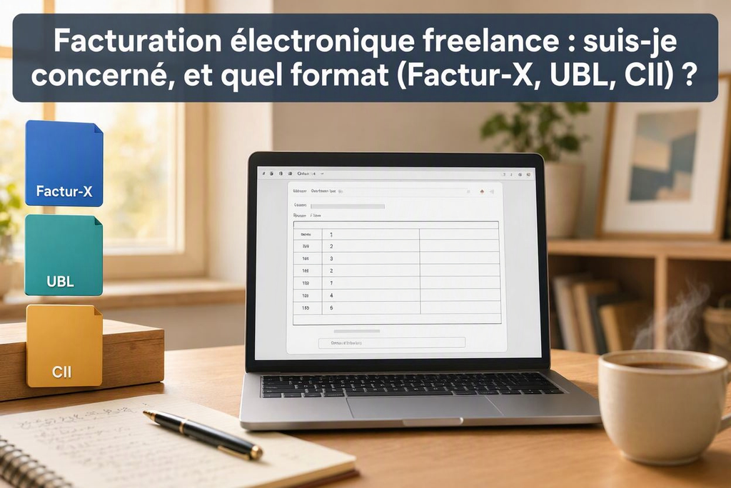 Facturation électronique freelance : suis-je concerné, et quel format (Factur-X, UBL, CII) ?