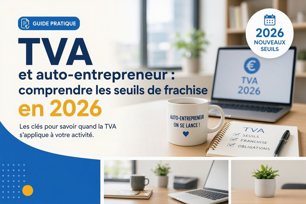 TVA et auto-entrepreneur : comprendre les seuils de franchise en 2026
