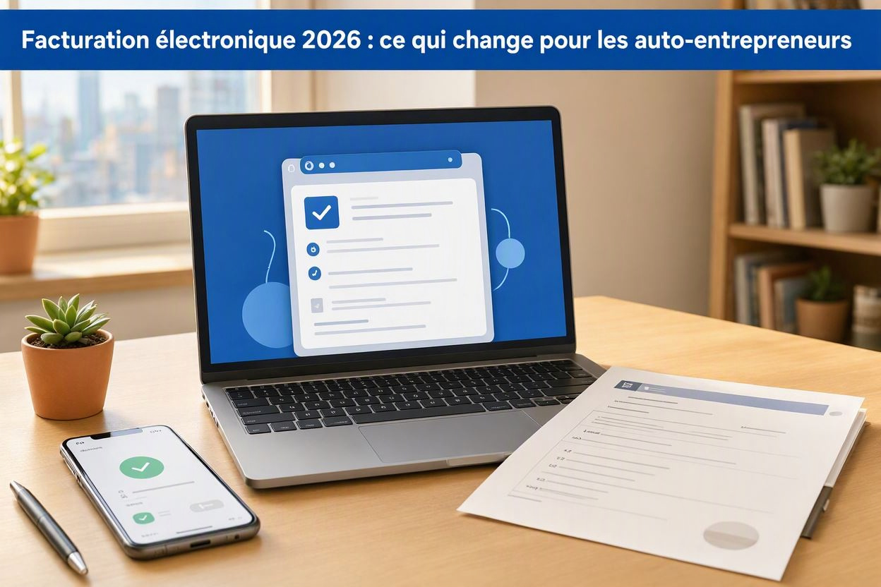 Facturation électronique 2026 : ce qui change pour les auto-entrepreneurs