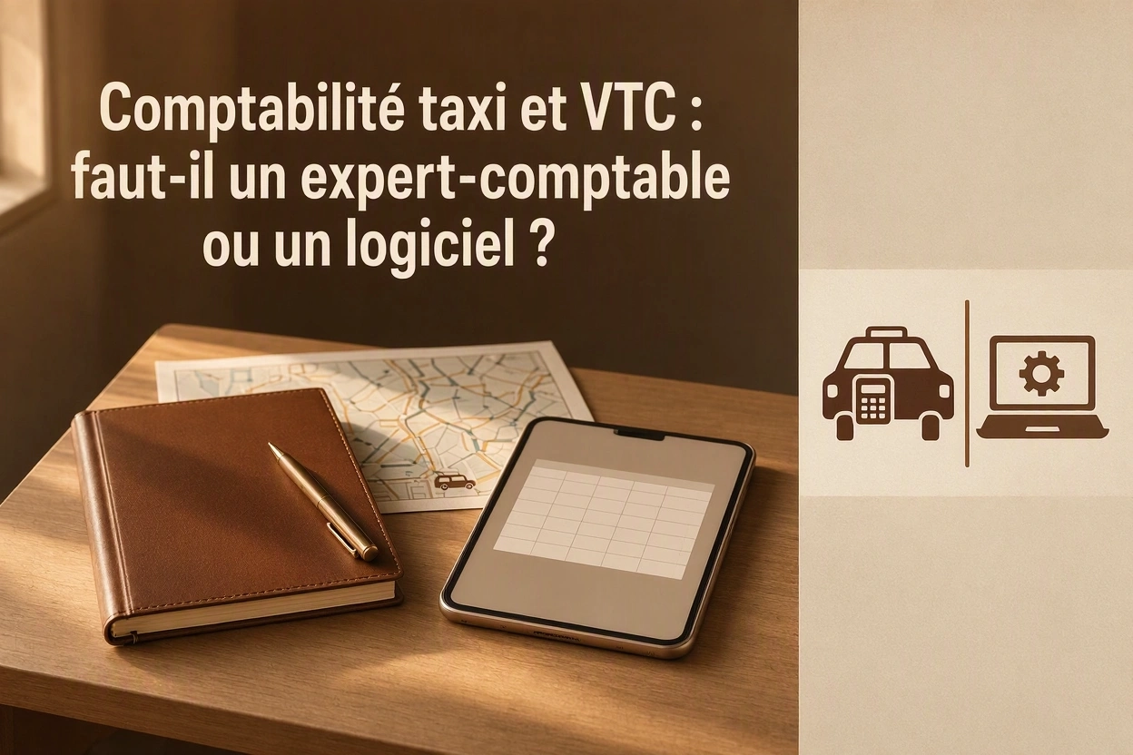 Comptabilité taxi et VTC : faut-il un expert-comptable ou un logiciel ?