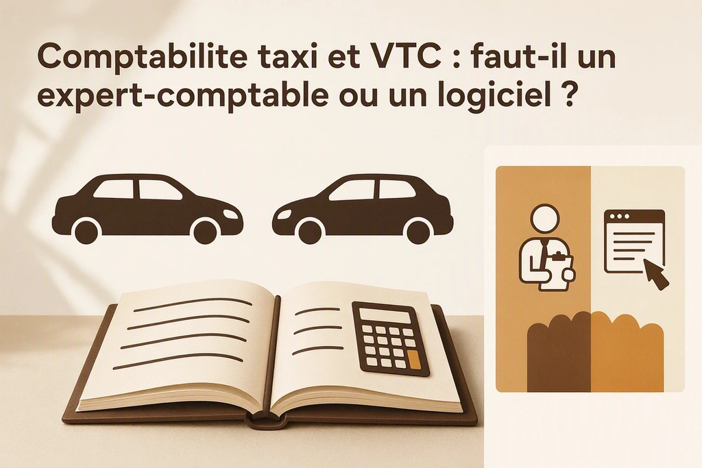 Comptabilité taxi et VTC : faut-il un expert-comptable ou un logiciel ?