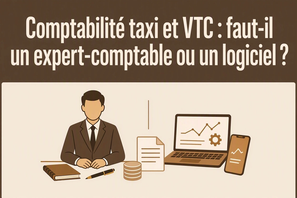 Comptabilité taxi et VTC : faut-il un expert-comptable ou un logiciel ?