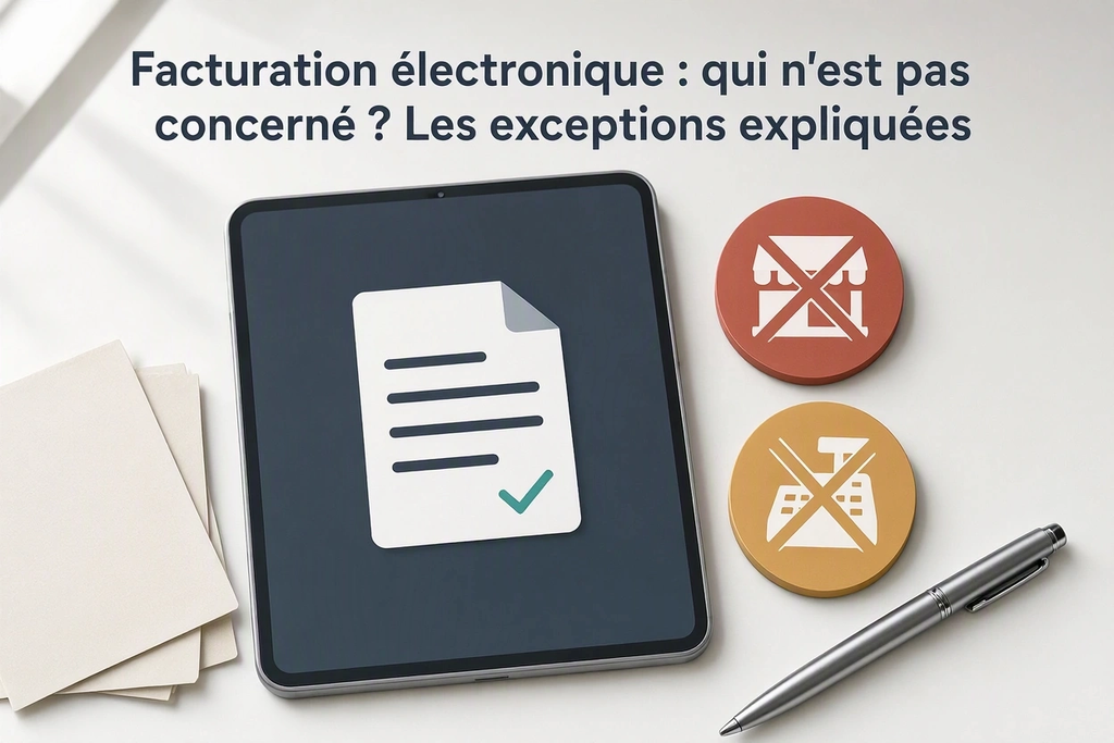 Facturation électronique : qui n'est pas concerné ? Les exceptions expliquées