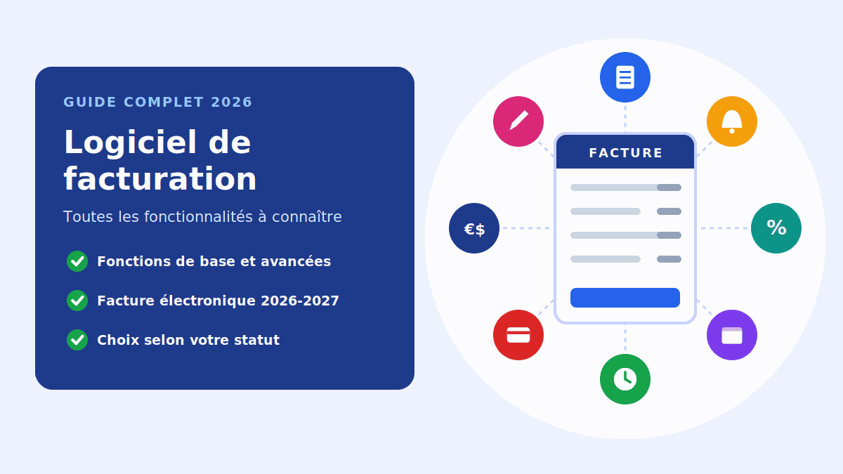 Logiciel de facturation : toutes les fonctionnalités à connaître (guide complet 2026)